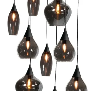 Hanglamp Cambio 9-lichts Zwart