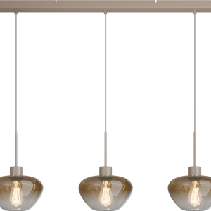 Hanglamp Genua 3-lichts beige
