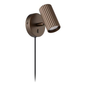 Wandlamp Portillo Brons