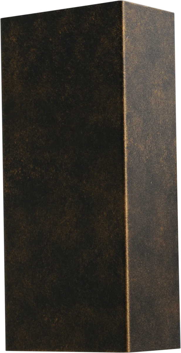 Wandlamp Metallico Zwart/Goud gepatineerd 2-lichts - Afbeelding 2