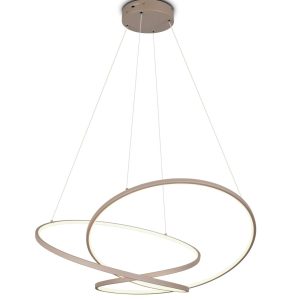 Hanglamp Darvin Taupe Groot