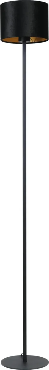 Vloerlamp Venus 150 cm met zwarte kap - Afbeelding 2