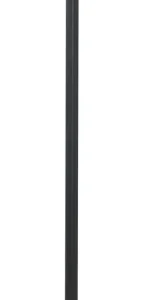Vloerlamp Venus 175 cm met zwarte kap