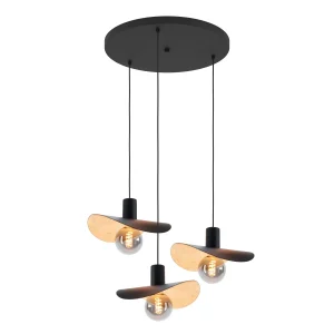 Hanglamp Saceda 3-lichts Rond Ø 55cm