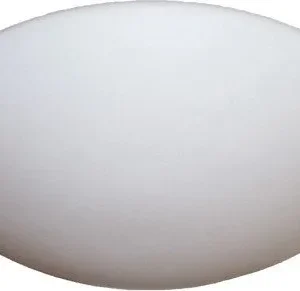 Plafondlamp 4 wit rond 40 cm