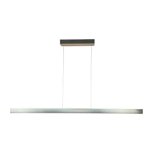 Hanglamp Runa – Nikkel mat – 152cm – 2 Sensordimmers