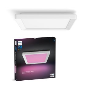 Philips Hue Tento plafondlamp Wit Vierkant 30 cm – W/CA