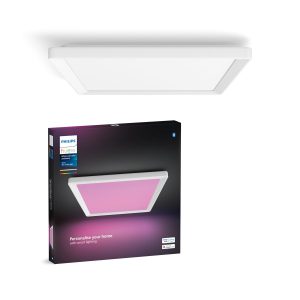 Philips Hue Tento plafondlamp Wit Vierkant 40 cm – W/CA