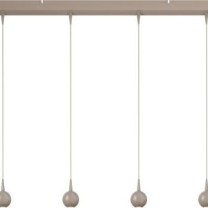 Hanglamp Talana 6-lichts beige terra recht