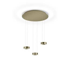 Hanglamp Zera-Rondo 3-lichts Brons