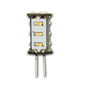 Hollex G4 LED Warm Wit Dimbaar 10-30V 1,3W 15 LEDS back pin