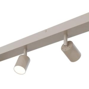 Plafondlamp Bounce 5-lichts beige terra 130x8cm