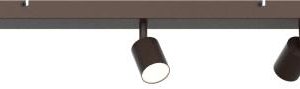 Plafondlamp Bounce 5-lichts cacao 130x8cm
