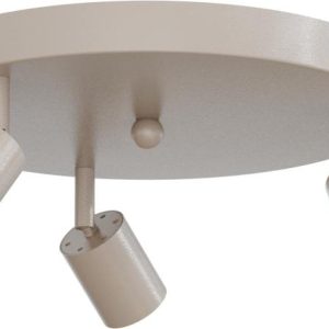 Plafondlamp Bounce Rond 3-lichts Beige Terra