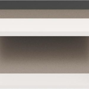 Plafondlamp Piazza zwart 36x36cm