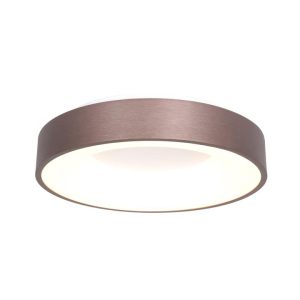 Plafondlamp Ringlede Brons 38 cm