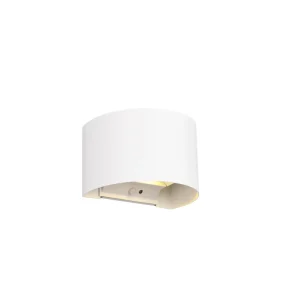 Wandlamp Talent Wit Oplaadbaar IP44