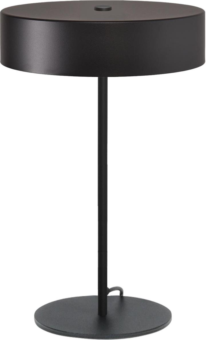 Tafellamp Studio Monton h.50cm cup Ø30cm Zwart