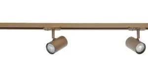 Basisset Track 1,5 meter + 4x Spot Cilinder Brons