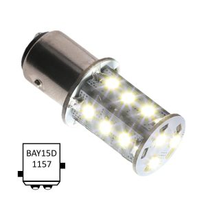 NauticLED Bay15D Wit 10-30V 25W