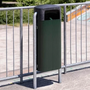 Circulaire afvalbak buiten 50L