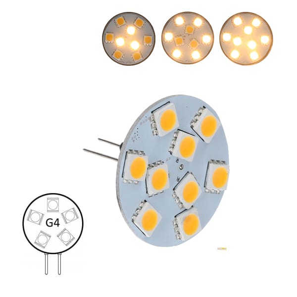 NauticLED G4 Back Pin 24mm 10-35V 10W