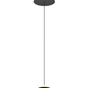 Hanglamp Orbit 1-lichts Brons