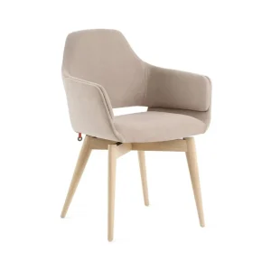 Mobitec Lotus met Arm, eiken poten