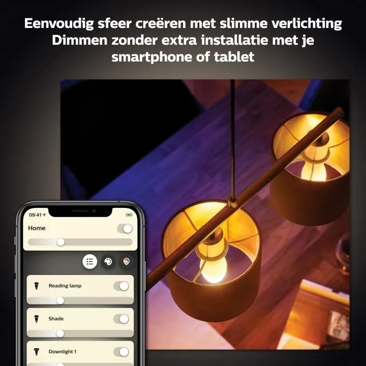Philips Hue White E14 Kaarslamp - Afbeelding 5