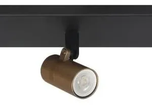 Spot Piccolo 3lichts Zwart/Goud