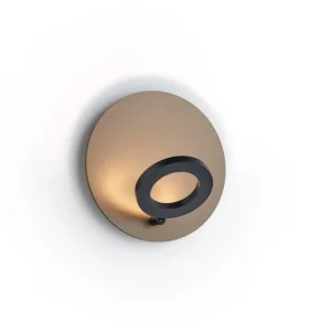 Wandlamp Meggi Brons Zwart