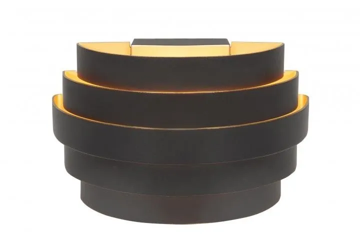 Wandlamp Scudo Zwart Klein